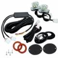 Light Kit - Concealed Led - 12vdc Blk Flange - For Surface Mount